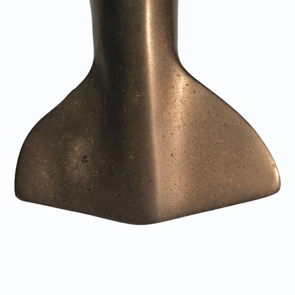 Vintage Brass Dolphin Figurine Paperweight Display Piece - Picture 7 of 10